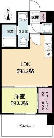 江坂駅 徒歩7分 9階の物件間取画像